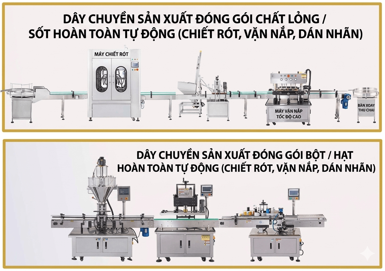 m&aacute;y chiết r&oacute;t cho dung dịch sệt nhẹ