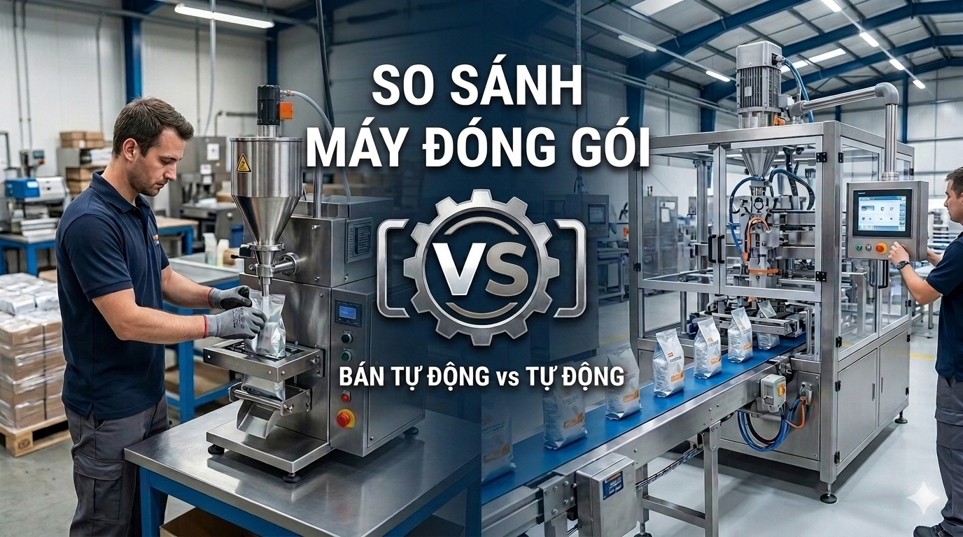 So S&aacute;nh M&aacute;y Đ&oacute;ng G&oacute;i Tự Động V&agrave; B&aacute;n Tự Động: Lựa Chọn N&agrave;o Ph&ugrave; Hợp Với Doanh Nghiệp Của Bạn?