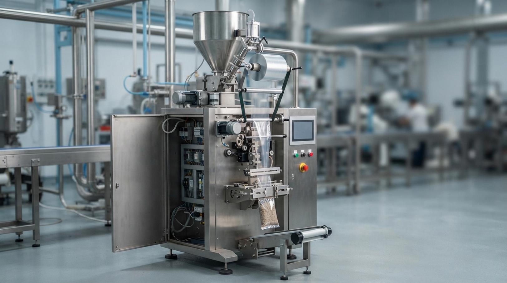 Cấu tạo m&aacute;y đ&oacute;ng g&oacute;i tự động gồm những bộ phận n&agrave;o?