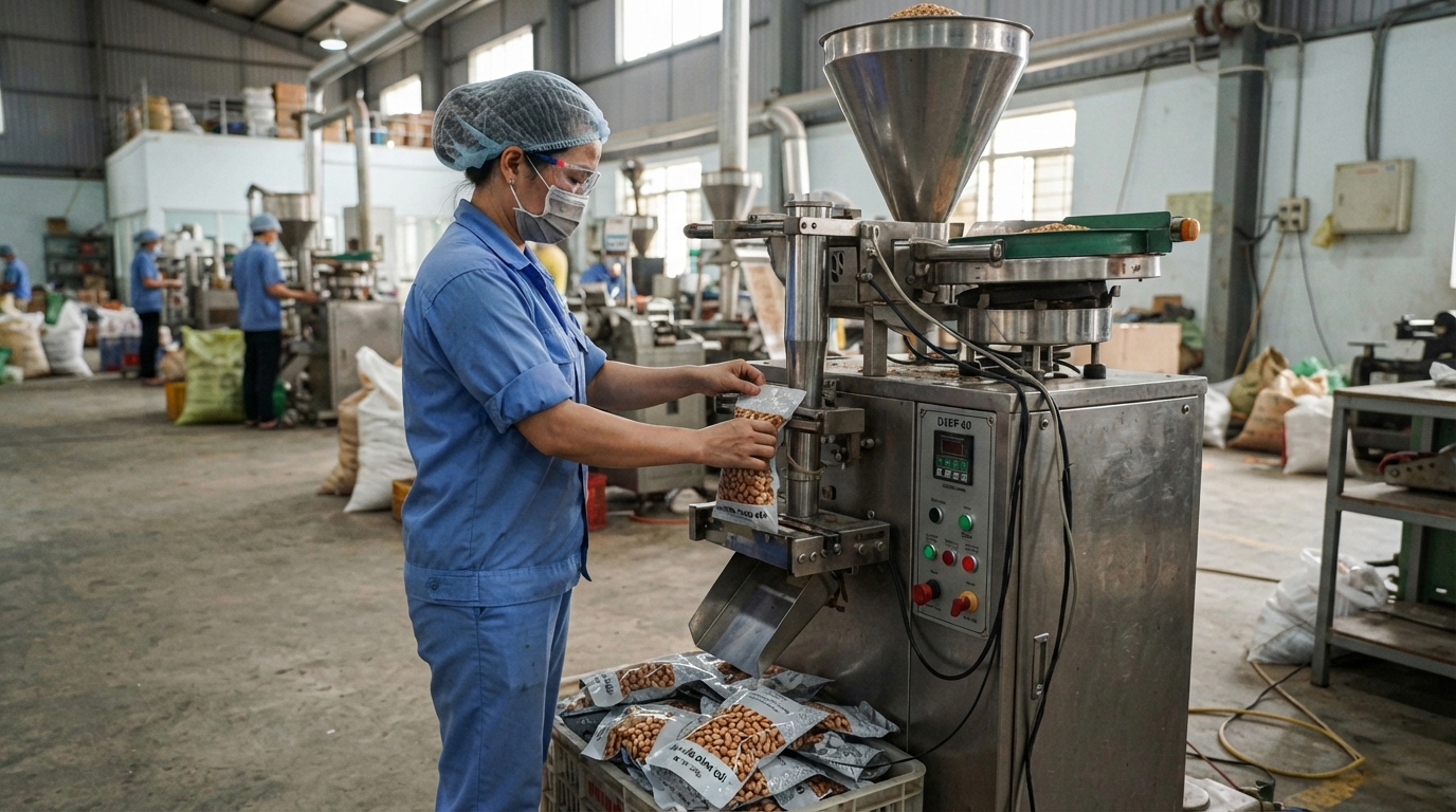 M&aacute;y đ&oacute;ng g&oacute;i b&aacute;n tự động: Khi n&agrave;o n&ecirc;n chọn v&agrave; khi n&agrave;o n&ecirc;n đầu tư tự động ho&agrave;n to&agrave;n?